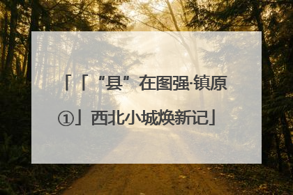 「“县”在图强·镇原①」西北小城焕新记