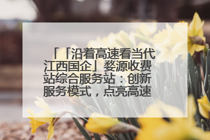 「沿着高速看当代江西国企」婺源收费站综合服务站：创新服务模式，点亮高速出行新体验