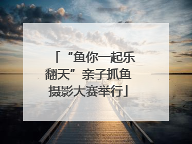 “鱼你一起乐翻天”亲子抓鱼摄影大赛举行
