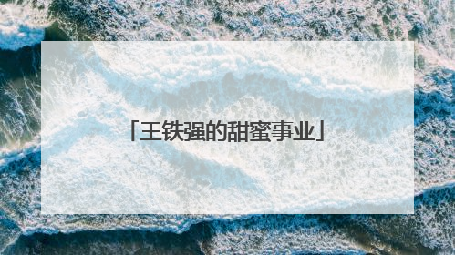 王铁强的甜蜜事业