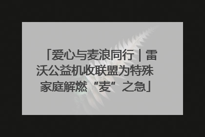 爱心与麦浪同行｜雷沃公益机收联盟为特殊家庭解燃“麦”之急