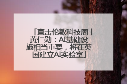 直击伦敦科技周丨黄仁勋：AI基础设施相当重要，将在英国建立AI实验室