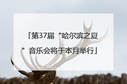 第37届“哈尔滨之夏”音乐会将于本月举行