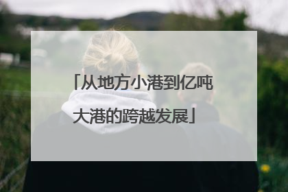 从地方小港到亿吨大港的跨越发展