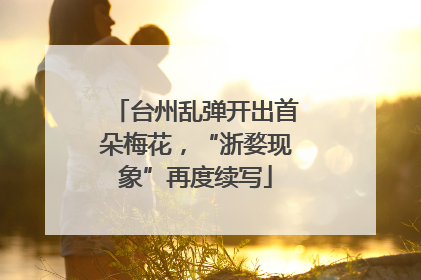 台州乱弹开出首朵梅花，“浙婺现象”再度续写