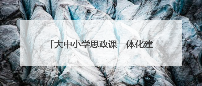 大中小学思政课一体化建设展示研讨活动顺利举办