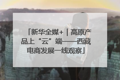 新华全媒+｜高原产品上“云”端——西藏电商发展一线观察