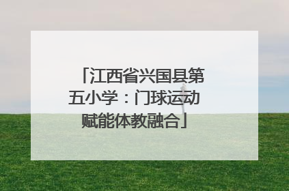江西省兴国县第五小学：门球运动赋能体教融合