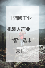 淄博工业机器人产业“智”造未来