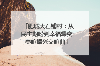 肥城大石铺村：从民生期盼到幸福蝶变奏响振兴交响曲