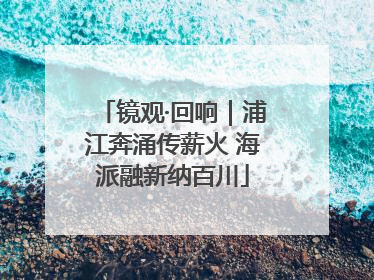 镜观·回响｜浦江奔涌传薪火 海派融新纳百川