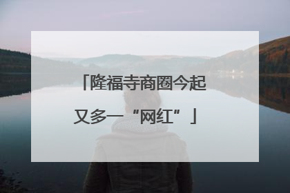 隆福寺商圈今起又多一“网红”