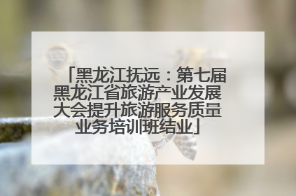 黑龙江抚远：第七届黑龙江省旅游产业发展大会提升旅游服务质量业务培训班结业