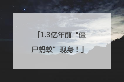 1.3亿年前“僵尸蚂蚁”现身！