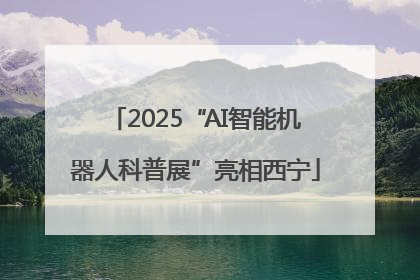 2025“AI智能机器人科普展”亮相西宁