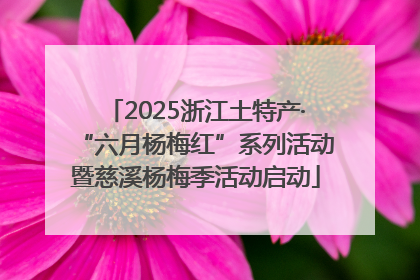 2025浙江土特产·“六月杨梅红”系列活动暨慈溪杨梅季活动启动