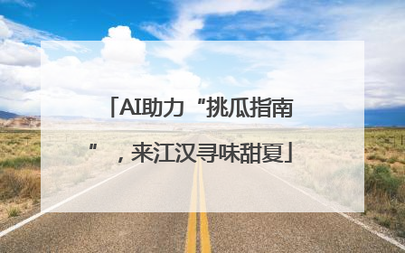 AI助力“挑瓜指南”，来江汉寻味甜夏